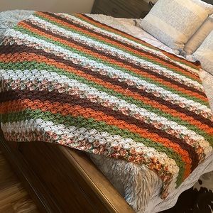 Hand made throw
